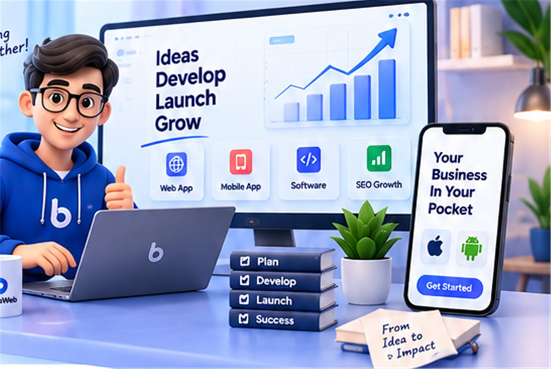 BoohaWeb — software, app and website development for growing businesses